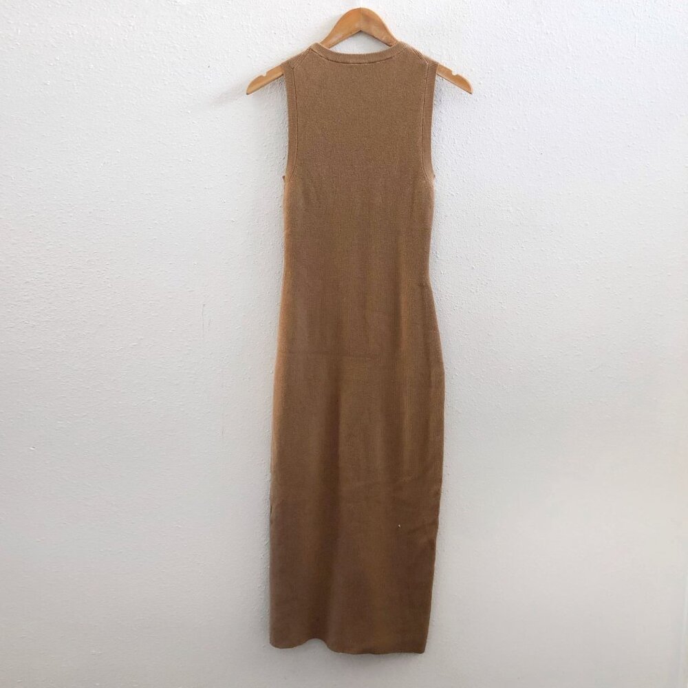JENNI KAYNE Sleeveless Cotton/Cashmere Midi Dress Size XS - Picture 3 of 10